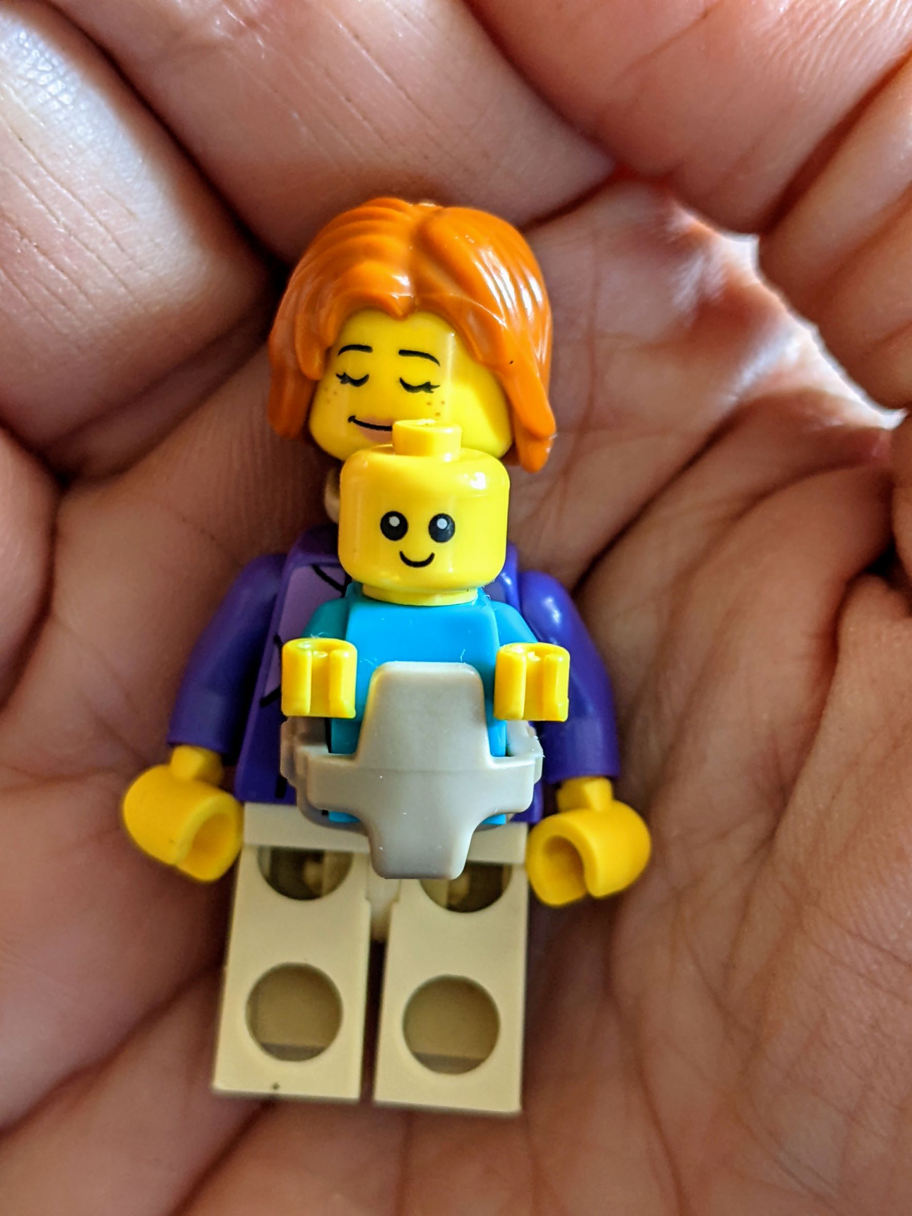 Baby and mother lego
